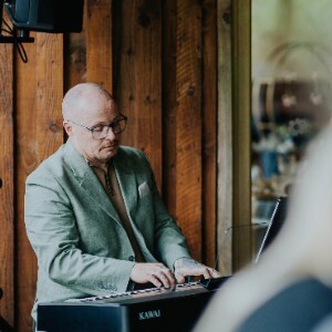 Rob playing piano