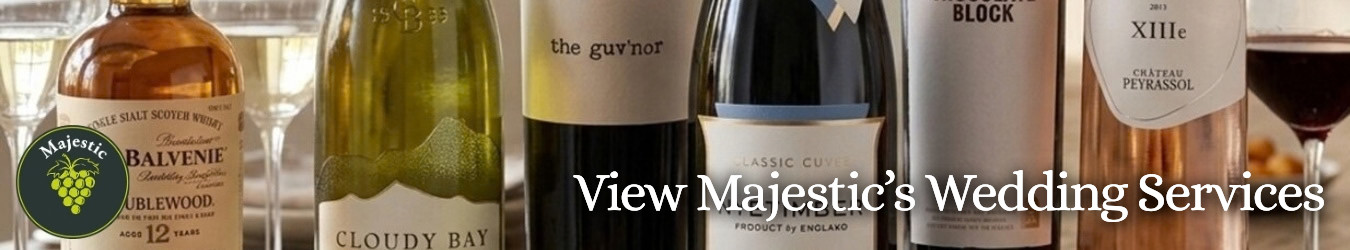 majestic wines wedding services