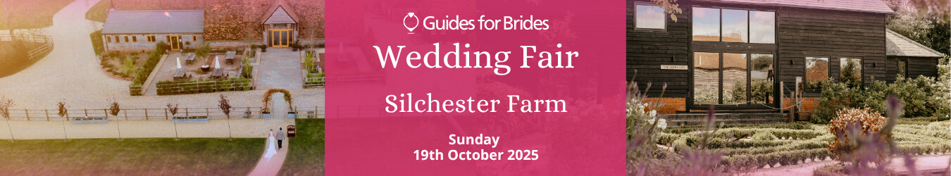 Guides for Brides wedding fair at Silchester Farm 19/10/25