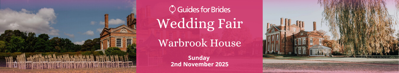 Guides for Brides wedding fair at Warbrook House in Hampshire on Sunday 2nd November