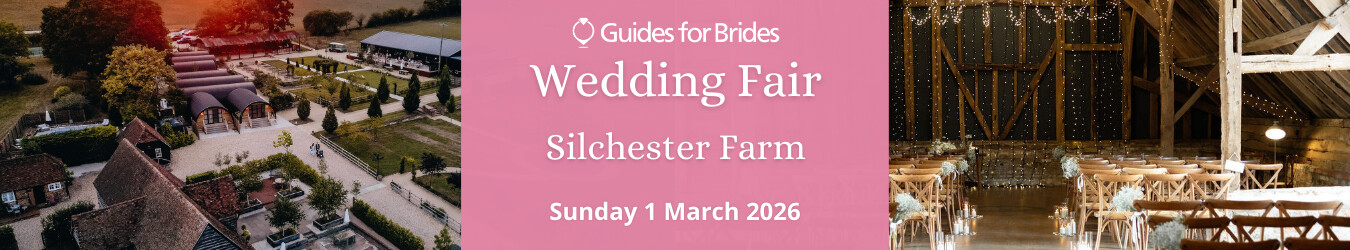 Guides for Brides wedding fair, Silchester Farm, Sunday 1 March 2026