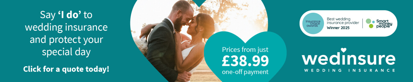 WedInsure Graphic - Get a wedding insurance quote