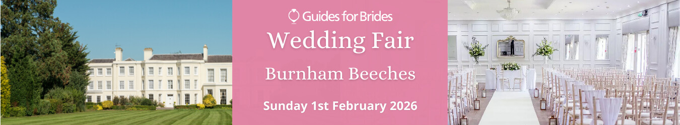 Guides for Brides wedding fair at Burnham Beeches Hotel, Sunday 1 February 2026