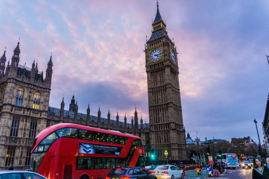 London sunset