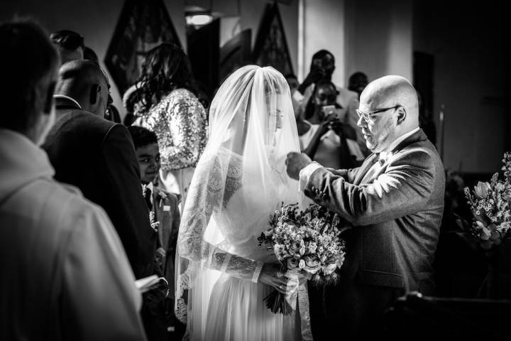 Lucy and Aaron - A Flower-Filled Country Barn Wedding in Essex gallery image