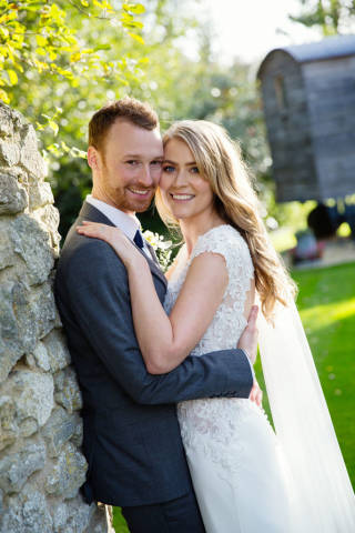 Kat and Andy - An Autumn Outdoor Wedding in Oxfordshire Barn gallery image