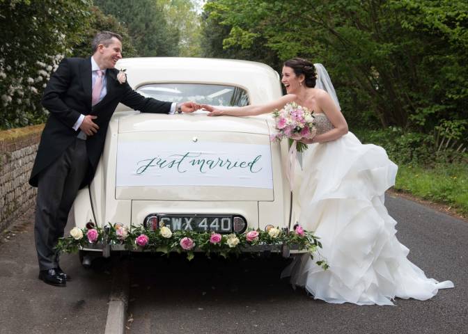 Pippa and John - A Traditional English Country Wedding in Surrey gallery image