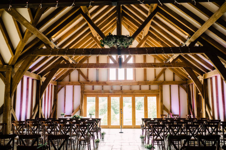 Kerrie and Tom - An Elegant Barn Wedding in Sussex gallery image