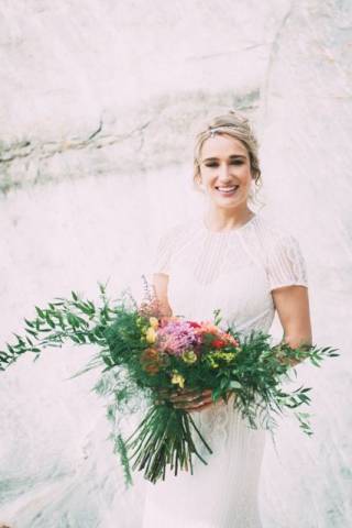 Lisa and Craig - A Boho Wedding by the Beach in Cornwall gallery image