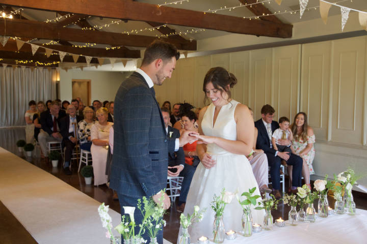 Lauren and Adam - A Rustic Summer Wedding in Hampshire Golf Club gallery image