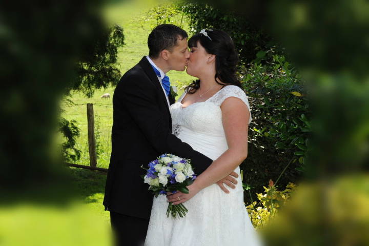 Emma and James - A Blue Themed Hotel Wedding gallery image