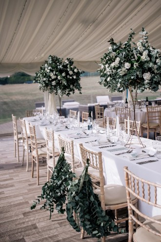Ardington House Wedding top table
