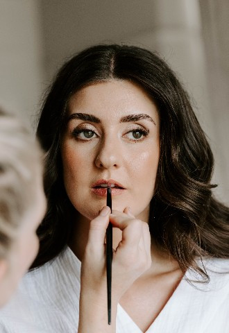 Glewstone Court Real Wedding Bridal Make-up