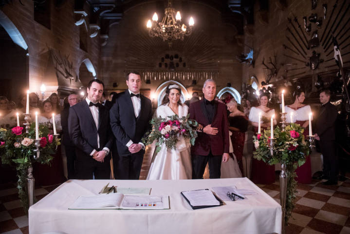 Chelsey and James - An Elegant, Christmas Wedding at Warwick Castle gallery image