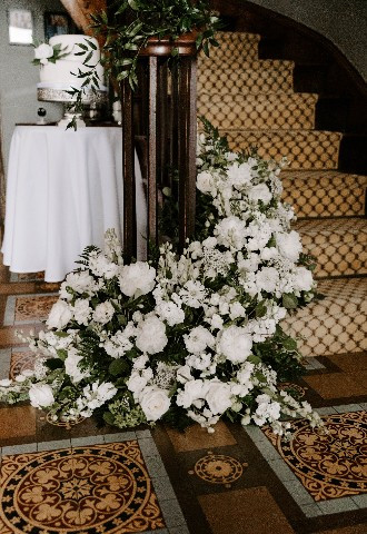 Glewstone Court Real Wedding Bridal Party