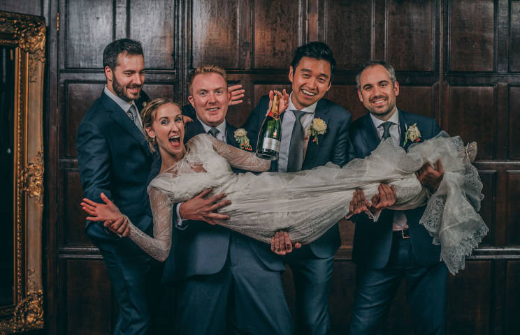 Megan and Oliver - An Autumn Wedding in Welsh Country House gallery image