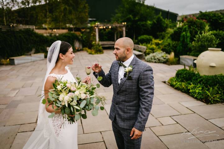 Cindy and Elan - Cheshire Barn Wedding With Interfaith Ceremony gallery image