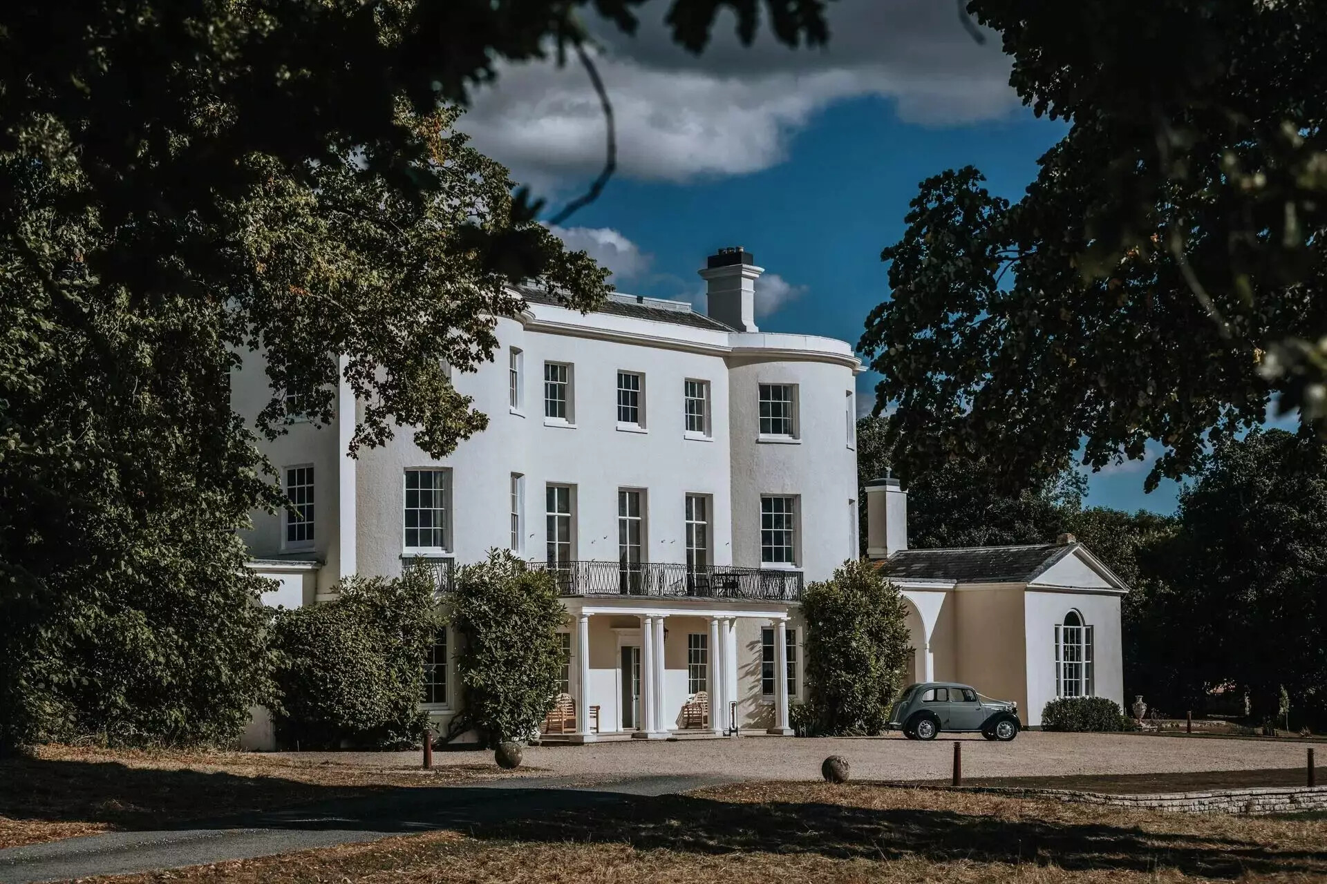 Exterior of Rockbeare Manor