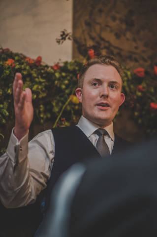Megan and Oliver - An Autumn Wedding in Welsh Country House gallery image