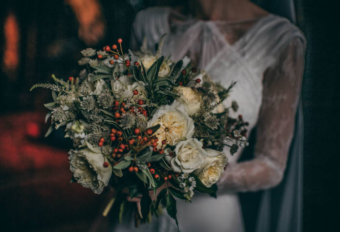 Megan and Oliver - An Autumn Wedding in Welsh Country House gallery image
