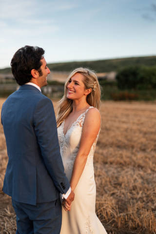 Kimmi and Sam - A Boho Wedding in Isle of Wight Barn Venue gallery image