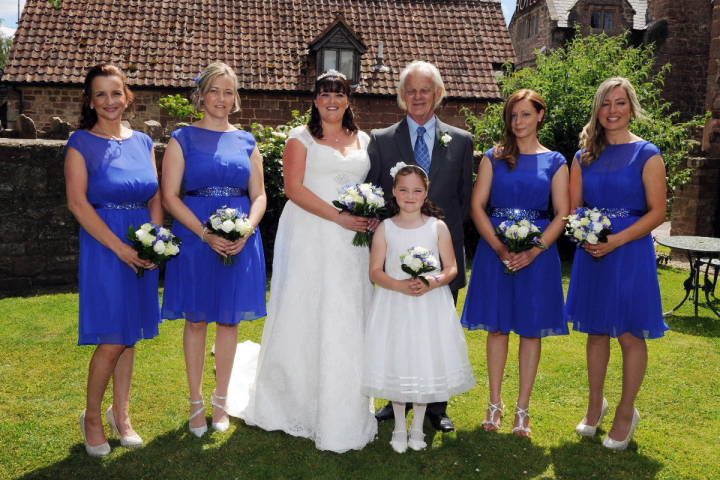 Emma and James - A Blue Themed Hotel Wedding gallery image