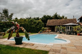 High House bridal suite and pool