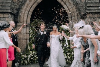 Rugby star Liam Williams marries Sophie Harries