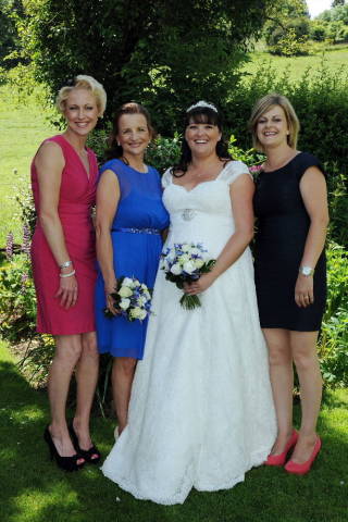 Emma and James - A Blue Themed Hotel Wedding gallery image