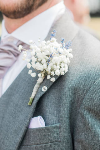 Olivia and Mark - A Soft Grey and Lavender Themed Wedding in Kent gallery image