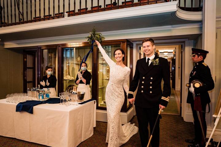 Helena and Adam - A Nautical-Themed Wedding in a Historic London Wedding Venue gallery image