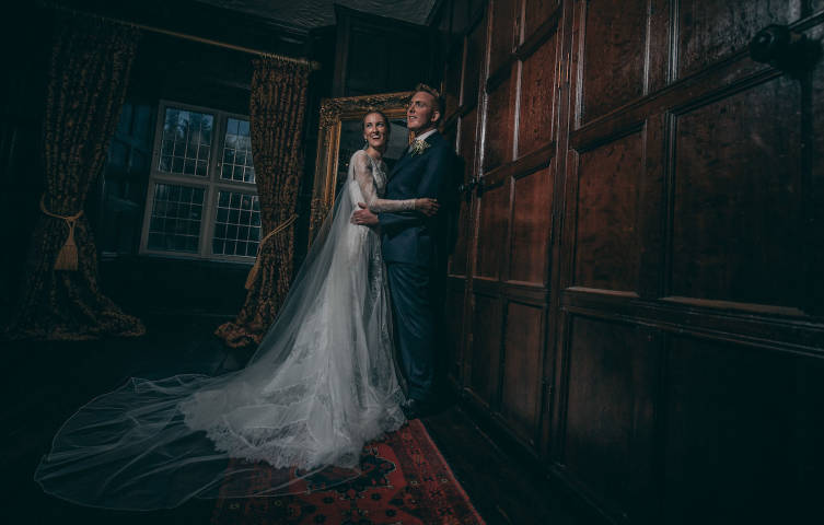 Megan and Oliver - An Autumn Wedding in Welsh Country House gallery image