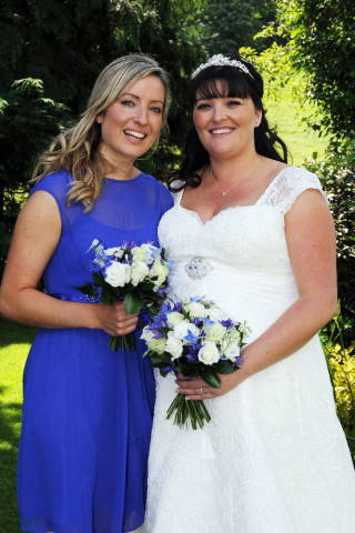 Emma and James - A Blue Themed Hotel Wedding gallery image