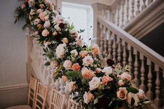 real weddings morden hall flowers
