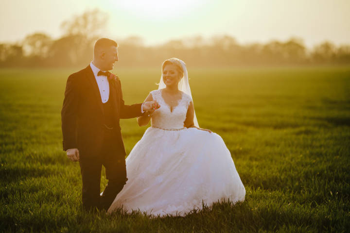Sophie and Ben - A Cambridgeshire Barn Wedding with a Hot Pink Theme gallery image