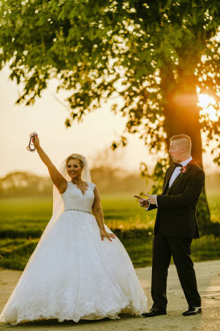 Sophie and Ben - A Cambridgeshire Barn Wedding with a Hot Pink Theme gallery image