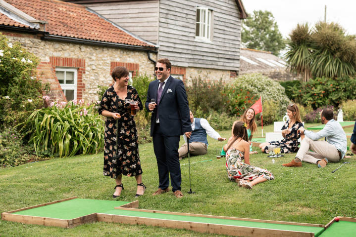 Kimmi and Sam - A Boho Wedding in Isle of Wight Barn Venue gallery image