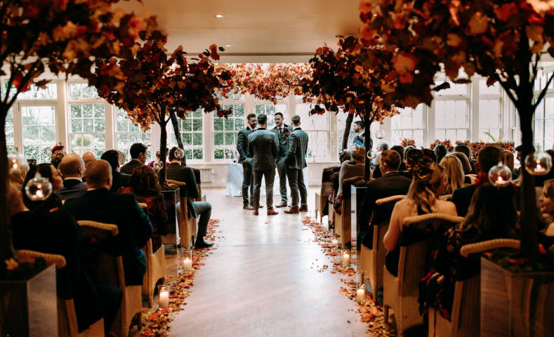 Heather and Jason - A Beautiful Lancashire Wedding With Warm Autumnal Colours gallery image