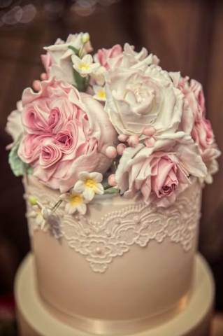 Hayley and David - A Pink Fairytale Church Wedding in Cheshire gallery image