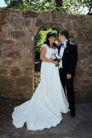 Emma and James - A Blue Themed Hotel Wedding gallery image