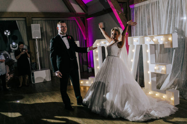 Sophie and Ben - A Cambridgeshire Barn Wedding with a Hot Pink Theme gallery image
