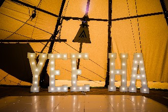 Yee Ha LED Giant letters