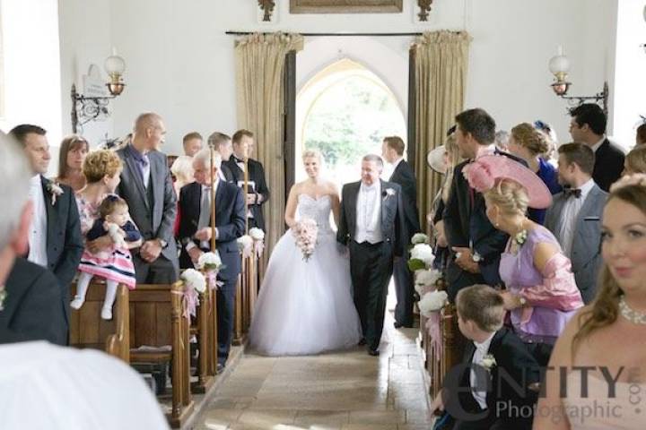 Hayley and Rich - A Fairytale White Wedding gallery image