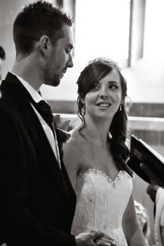 Sara and Jamie - A Local Church Wedding gallery image