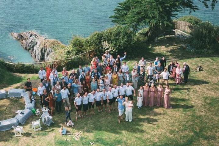 Lisa and Craig - A Boho Wedding by the Beach in Cornwall gallery image