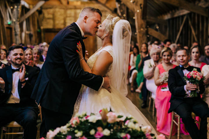 Sophie and Ben - A Cambridgeshire Barn Wedding with a Hot Pink Theme gallery image