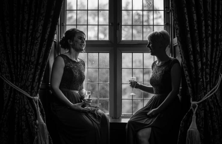 Megan and Oliver - An Autumn Wedding in Welsh Country House gallery image