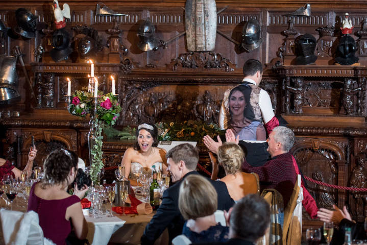 Chelsey and James - An Elegant, Christmas Wedding at Warwick Castle gallery image