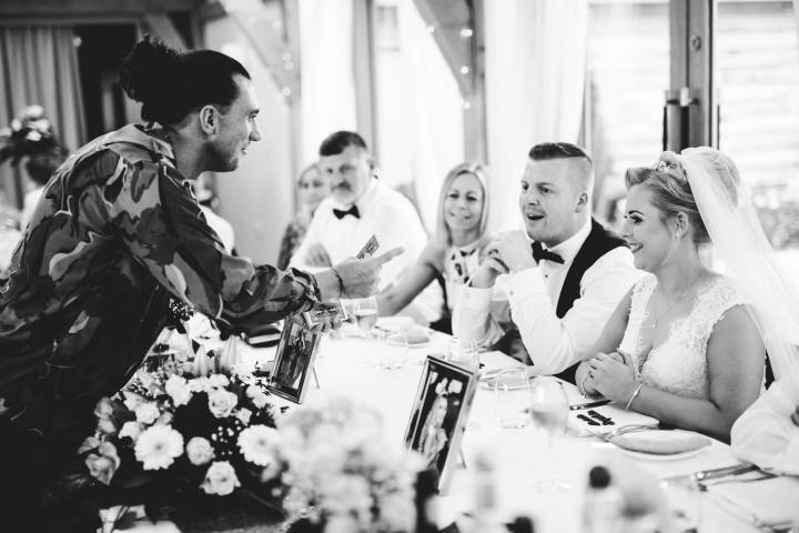 Sophie and Ben - A Cambridgeshire Barn Wedding with a Hot Pink Theme gallery image