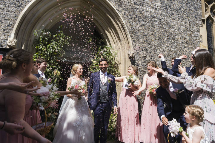 Stephanie and Alex - Lakeside Marquee Wedding in Oxfordshire gallery image